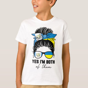 Half Guatemalaans Half Oekraïens Meisje Guatemala T-shirt