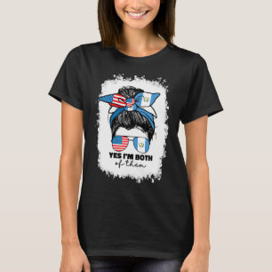 Half Guatemalteeks en Amerikaans Guatemala Usa Vla T-shirt