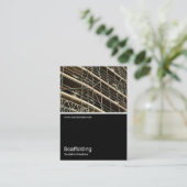 Half&Half Foto 0102-Scaffolding Visitekaartje (Staand voorkant)