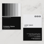 Half&Half Foto 0114 - Zwart-wit Visitekaartje (Voorkant / Achterkant)