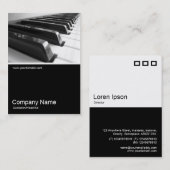 Half&Half Foto 0128 - Toetsenbord Visitekaartje (Voorkant / Achterkant)