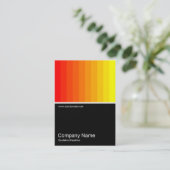 Half&Half Foto 0129 - Kleurenmengsel - Rood tot Ge Visitekaartje (Staand voorkant)