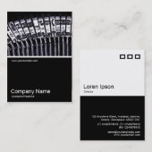 Half&Half Foto 0164 - Schrijfmachine Visitekaartje (Voorkant / Achterkant)