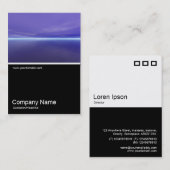 Half&Half Foto 0205 - Paarse Dageraad Visitekaartje (Voorkant / Achterkant)