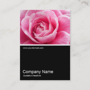 Half&Half Foto 020 - Roze Camelia Visitekaartje