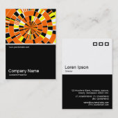 Half&Half Foto 0211 - Pi Abstract Visitekaartje (Voorkant / Achterkant)