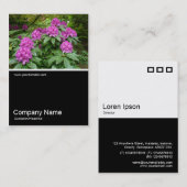 Half&Half Foto 026 - Rhododendrons Visitekaartje (Voorkant / Achterkant)