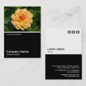 Half&Half Foto 0281 - Dahlia 'David Howard' Visitekaartje (Voorkant / Achterkant)