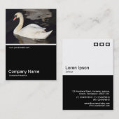 Half&Half Foto 0307 - Stomme Swan Visitekaartje (Voorkant / Achterkant)