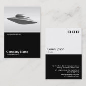 Half&Half Foto 031 - Flying Saucer Visitekaartje (Voorkant / Achterkant)