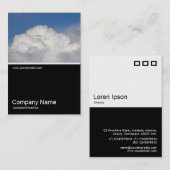 Half&Half Foto 0341 - Cumulonimbus Visitekaartje (Voorkant / Achterkant)