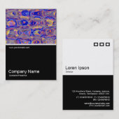 Half&Half Foto 0349 - Fractal Abstract 061012a Visitekaartje (Voorkant / Achterkant)