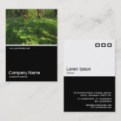 Half&Half Foto 0366 - Lente in de Bossen Visitekaartje (Voorkant / Achterkant)