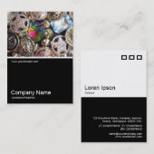 Half&Half Foto 0372 - Flea Market Bling Visitekaartje (Voorkant / Achterkant)