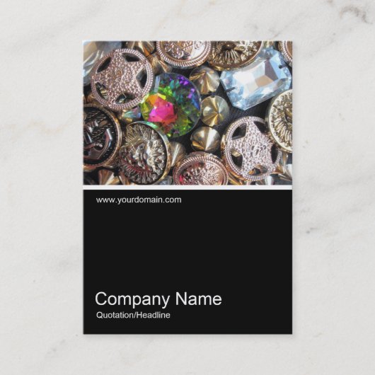 Half&Half Foto 0372 - Flea Market Bling Visitekaartje (Voorkant)