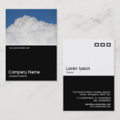 Half&Half foto 0391 - Cumulus Cloud Visitekaartje (Voorkant / Achterkant)