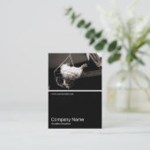 Half&Half Foto 044 - Chicken in the Basket Visitekaartje (Staand voorkant)