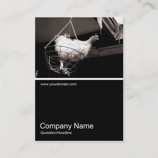 Half&Half Foto 044 - Chicken in the Basket Visitekaartje (Voorkant)