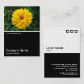 Half&Half Foto 057 - Chrysanthemum Visitekaartje (Voorkant / Achterkant)