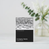 Half&Half Foto 064 - Zilveren belletjes Visitekaartje (Staand voorkant)
