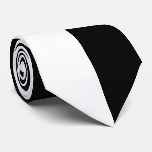 half, half half, 50, 50, percenten, half, gesplete stropdas (Opgerold)