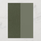 Half & Half Mosgroene Kaart – Aanpassen (Voorkant)