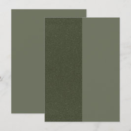 Half & Half Mosgroene Kaart – Aanpassen