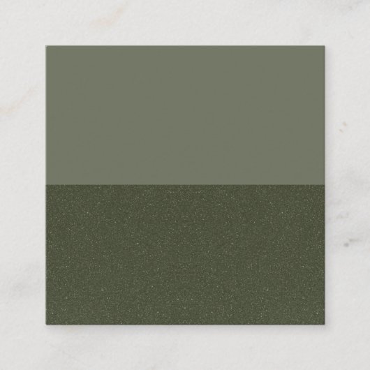Half & Half Moss Green Referral Kaart – Aanpassen (Voorkant)