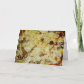 "Half & Half Pizza"-vogelkaart Kaart (Voorkant)