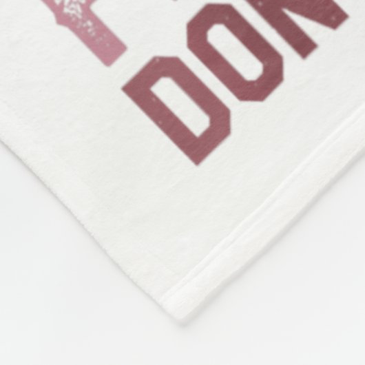 Half Hood Half Holy Means Pray With Me Don't Play  Fleece Deken (Hoek)