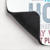 Half Hood Half Holy Means Pray With Me Don't Play Muismat (Hoek)