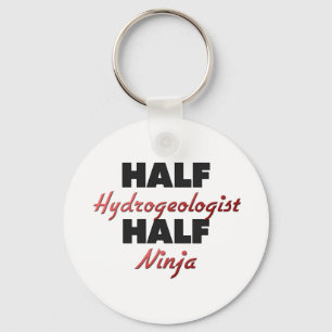 Half Hydrogeoloog Half Ninja Sleutelhanger