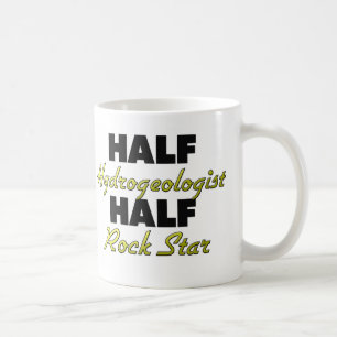 Half Hydrogeoloog Half Rock Star Koffiemok