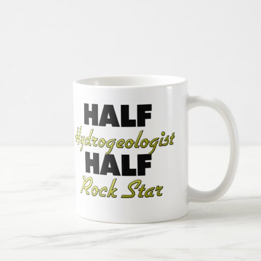 Half Hydrogeoloog Half Rock Star Koffiemok (Rechts)
