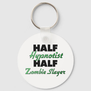 Half-Hypnotist Half-Zombie-laag Sleutelhanger