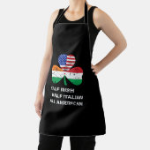 Half Iers half Italiaans Alle Amerikaanse vlag Sha Schort (Insitu)