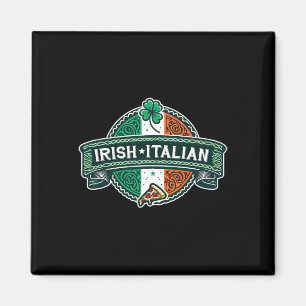 Half Iers Half Italiaans Grappig Iers Italiaans Sh Magneet