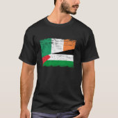 half Iers half Palestijns Shirt (Voorkant)