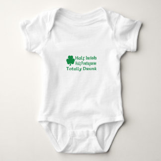 Half Iers half Portugees volledig Drink Romper