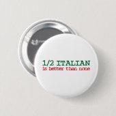 Half Italiaans Ronde Button 5,7 Cm (Voorkant /achterkant)