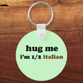Half Italiaans Sleutelhanger (Voorkant)