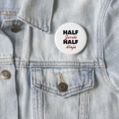 Half Jarvis Half Ninja Ronde Button 5,7 Cm (In situ)