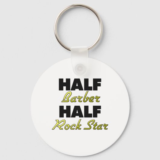 Half Kapsel Half Rockster Sleutelhanger (Voorkant)
