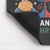 Half Kerstmis Half Hanukkah Christmukkah Grappig Muismat (Hoek)