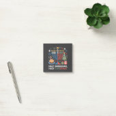 Half Kerstmis Half Hanukkah Christmukkah Grappig Post-it® Notes (Kantoor)