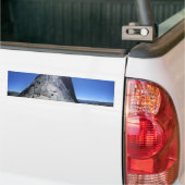 Half koepel van de Basis van de Kabels - Yosemite Bumpersticker (Op Truck)