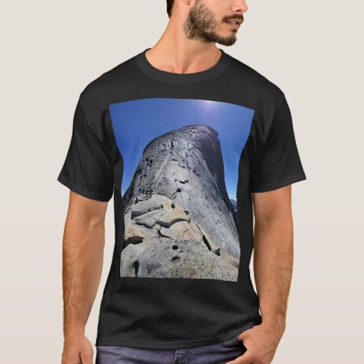 Half koepel van de Basis van de Kabels - Yosemite T-shirt (Voorkant)