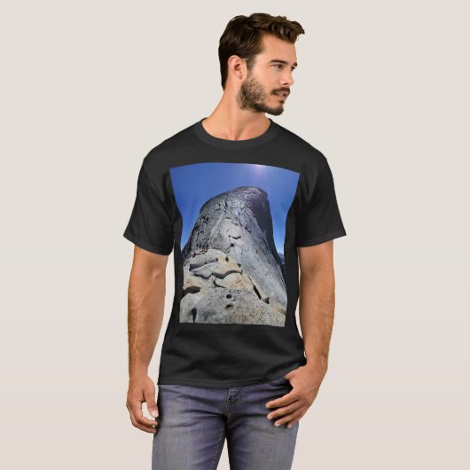 Half koepel van de Basis van de Kabels - Yosemite T-shirt (Voorkant volledig)