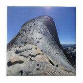 Half koepel van de Basis van de Kabels - Yosemite Tegeltje (Voorkant)
