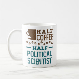Half koffie half politicoloog koffiemok